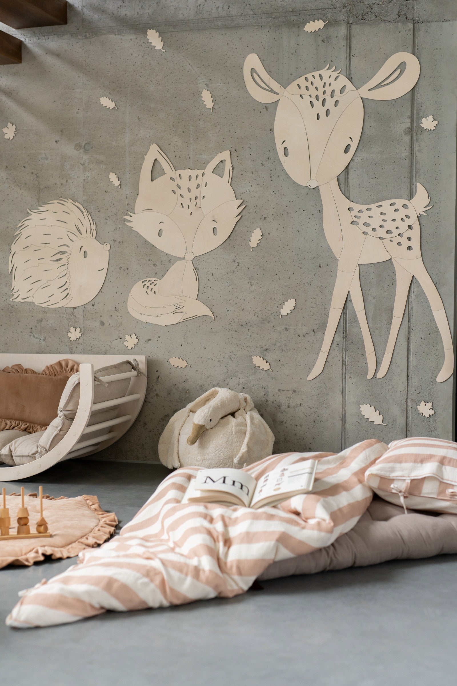 Deer Forest Animal - Wooden Wall Decoration