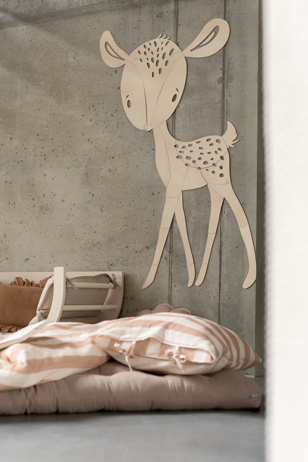 Deer Forest Animal - Wooden Wall Decoration