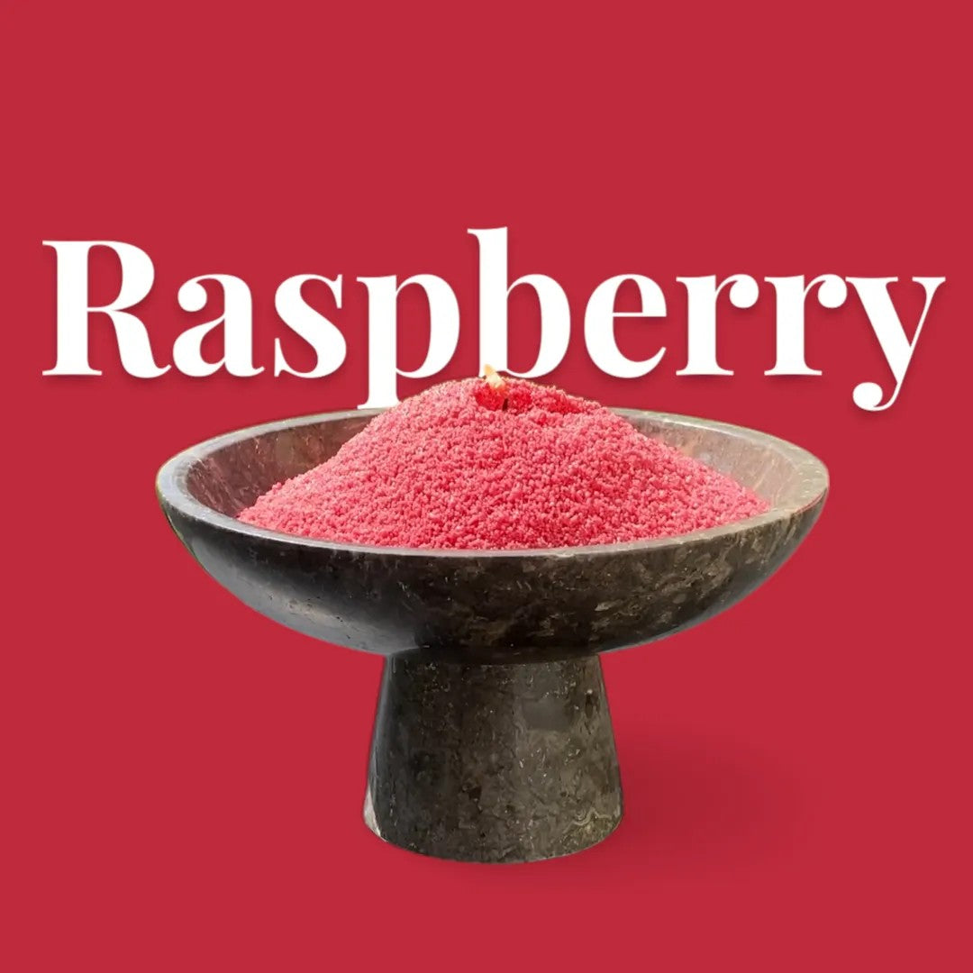 Powdered Candle Refill Kit – Unscented Rasberry, 330g
