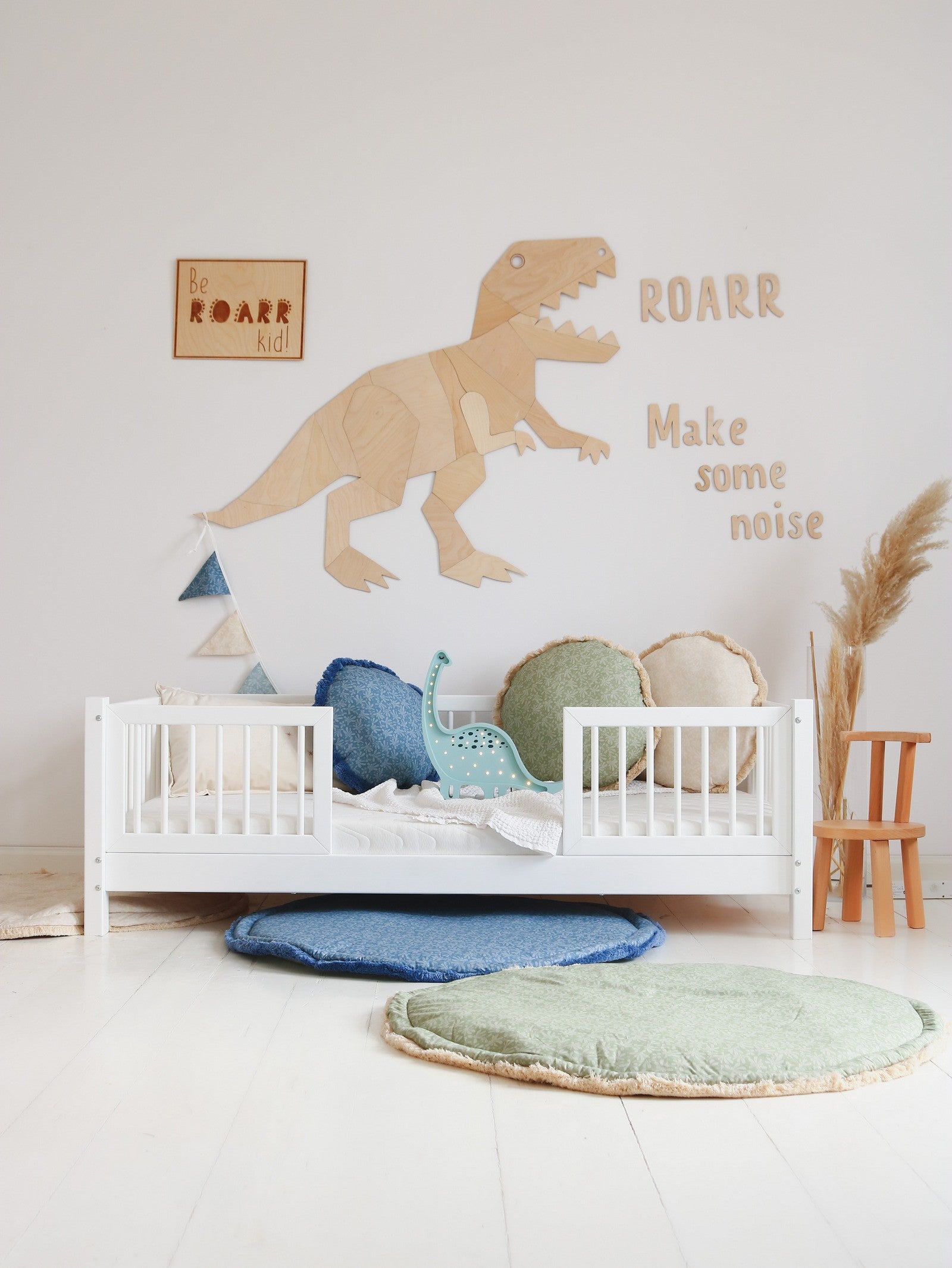 Wooden Poster - Be Roarr Kid